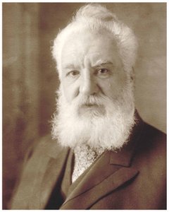 Porträt von Alexander Graham Bell, ca. 1920